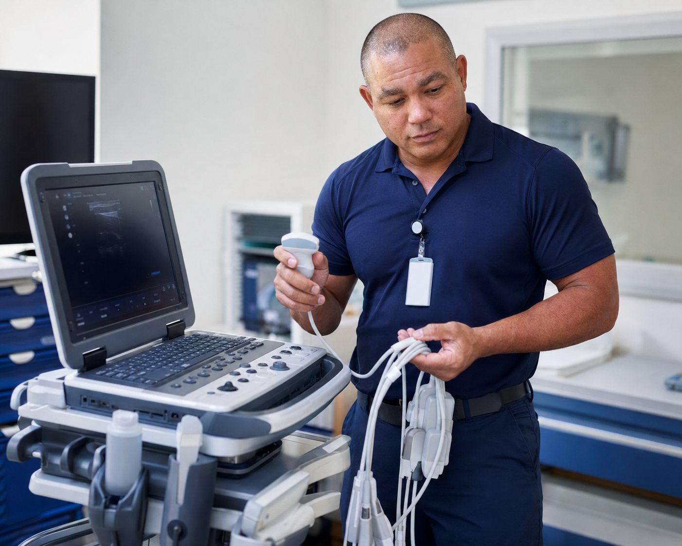 BiomedRx healthcare technology management team delivering medical equipment repair tempe