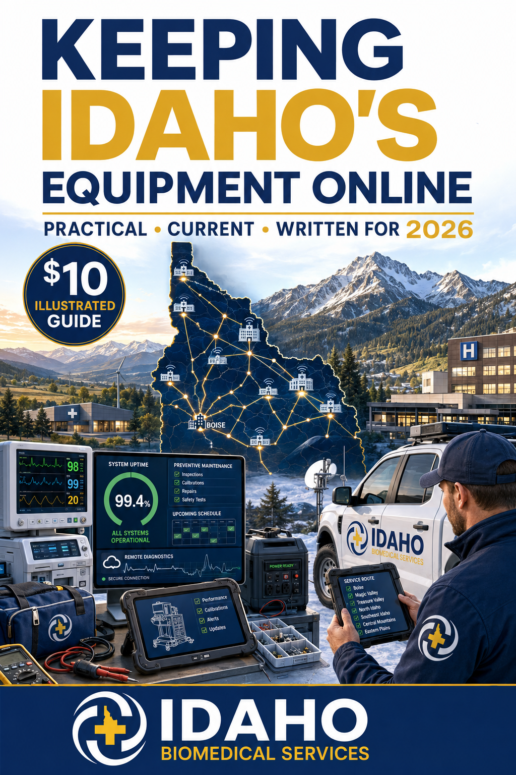 Keeping Idaho's Equipment Online — eBook cover